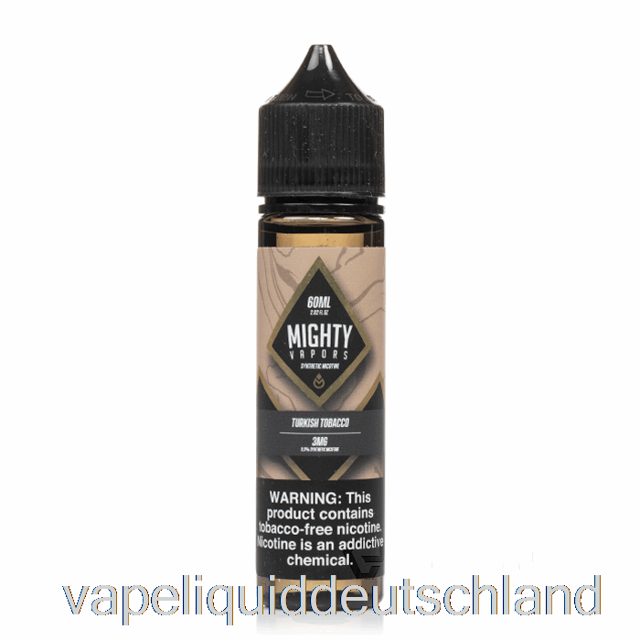 Türkischer Tabak – Mächtige Dämpfe – 60 Ml 3 Mg Vape Deutschland